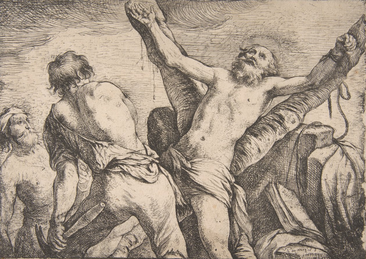 The Martyrdom of Saint Andrew by Claude Vignon