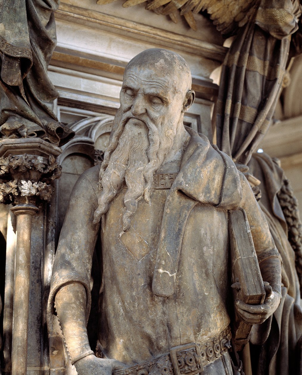 Isaiah. The base of the Well of Moses by Claus Sluter