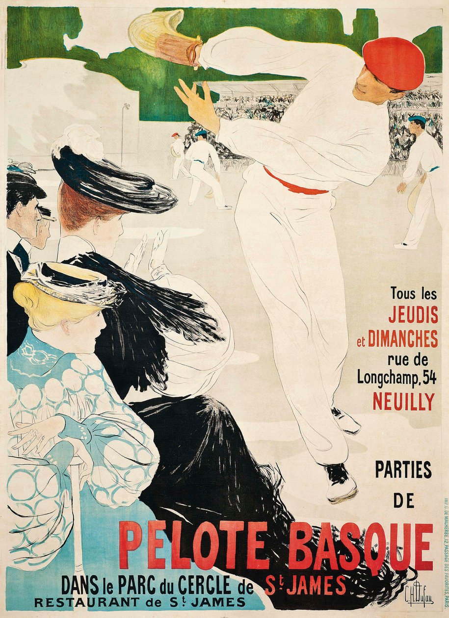 Pelote Basque by Clementine-Helene Dufau