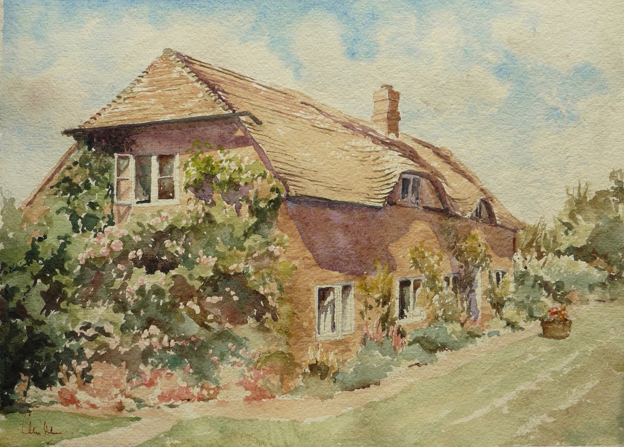 Irish Hill Cottage, 2009 by Clive Wilson
