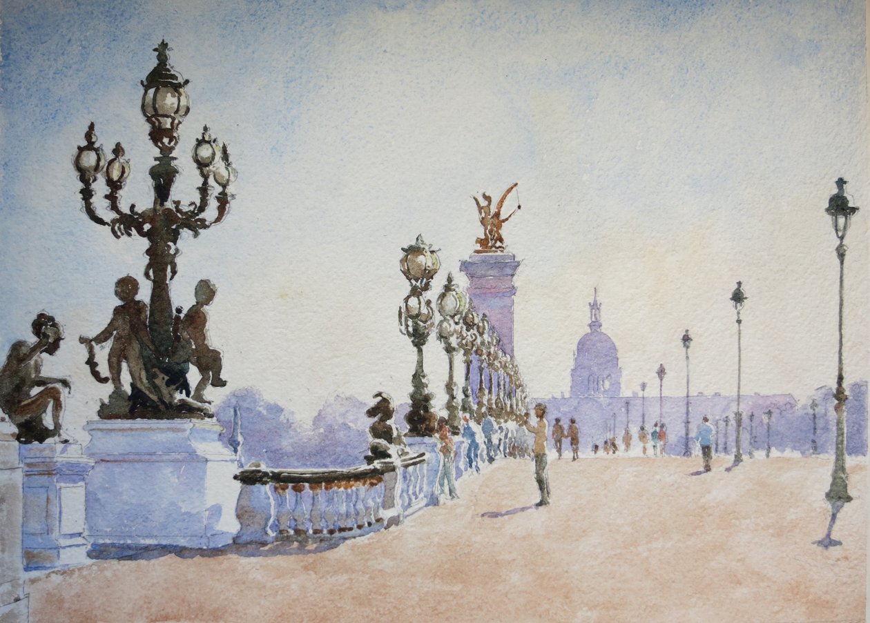 Pont Alexandre III, Paris, 2007 by Clive Wilson