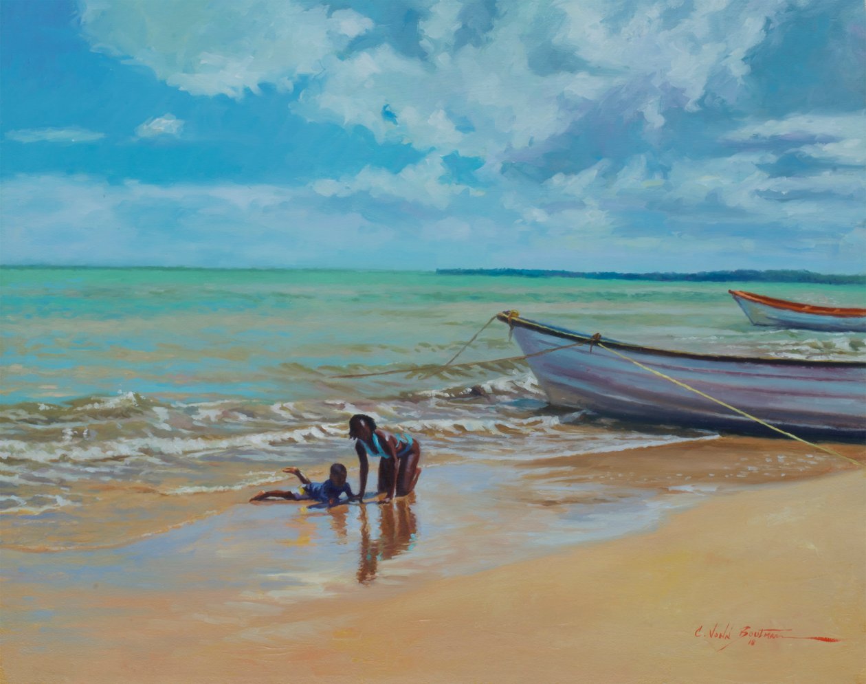 Slippery Sand by Colin Bootman: Buy fine art print