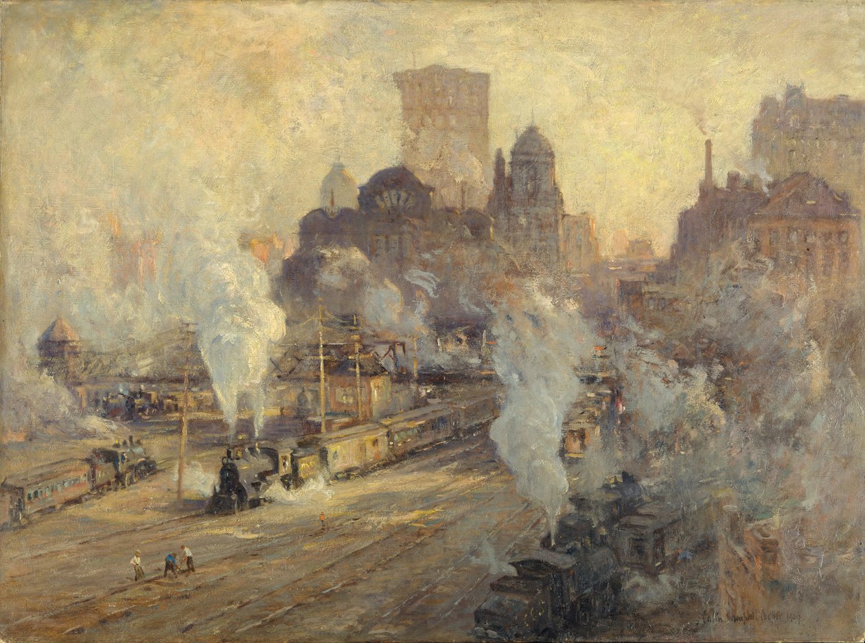 Grand Central Station by Colin Campbell Cooper