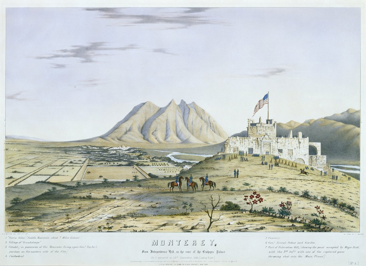 Monterey, from Independence Hill, in the Rear of the Bishop