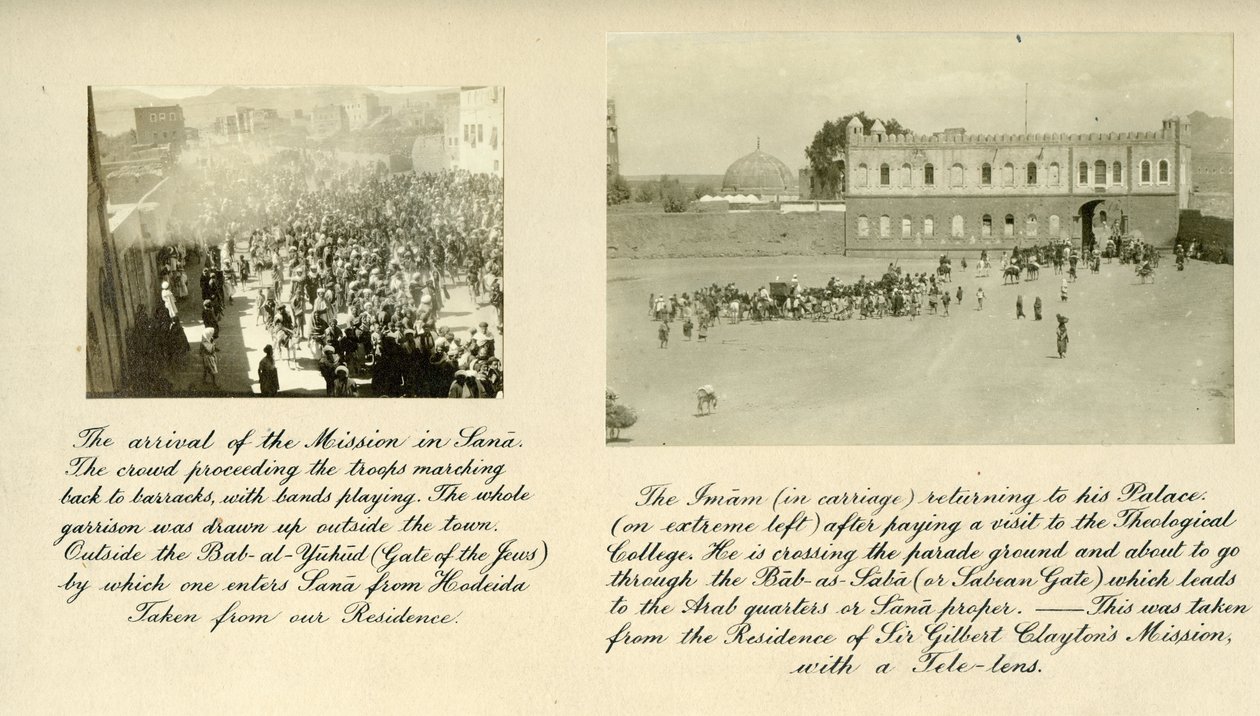 The Imam Returning to His Palace by Colonel M.C. Lake