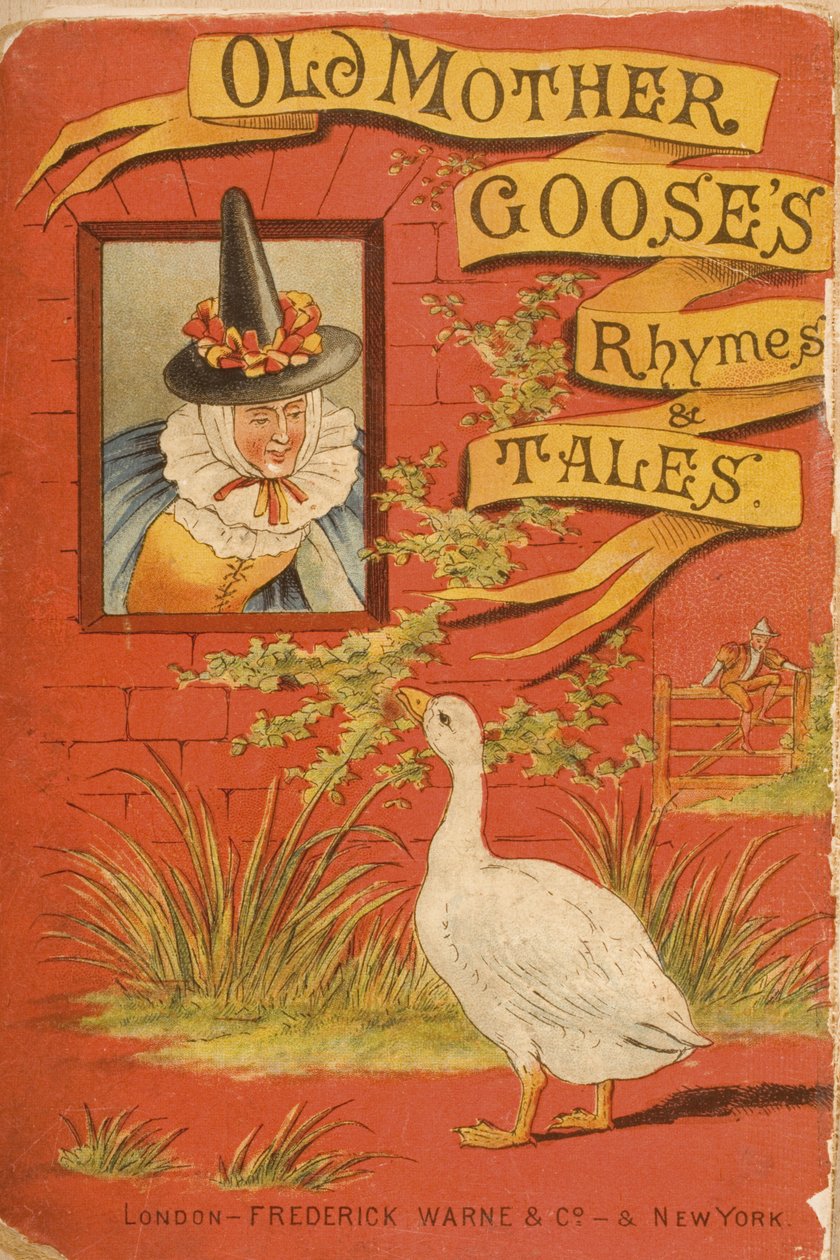 Front cover of 'Old Mother Goose's Rhymes and Tales', published by ...
