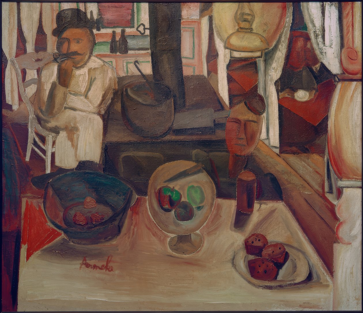 The French Fry Stand by Constant Permeke