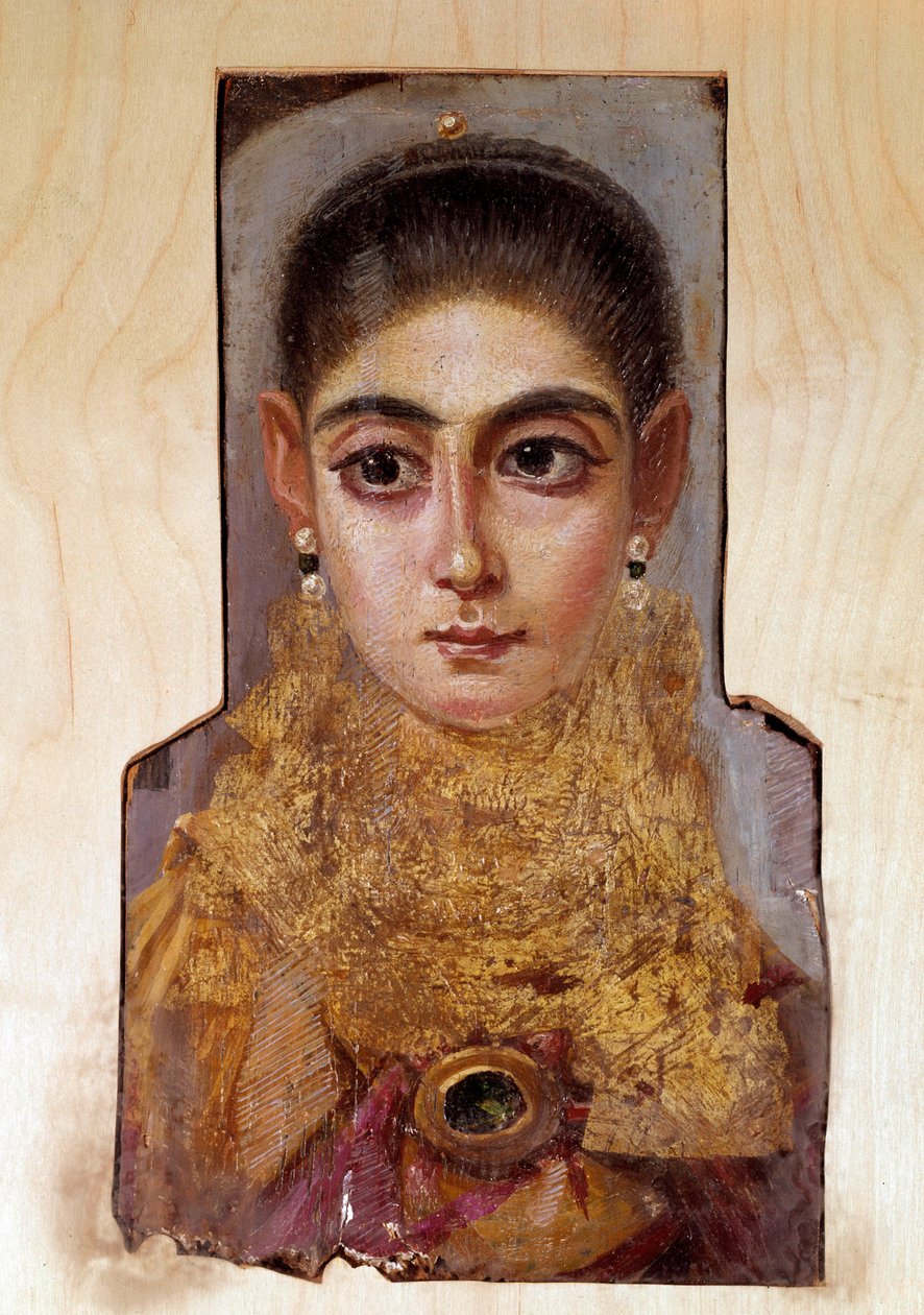 Young woman called Fayoum by Coptic