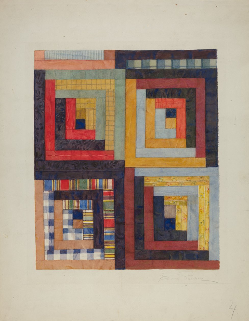 Patchwork Quilt by Cora Parker