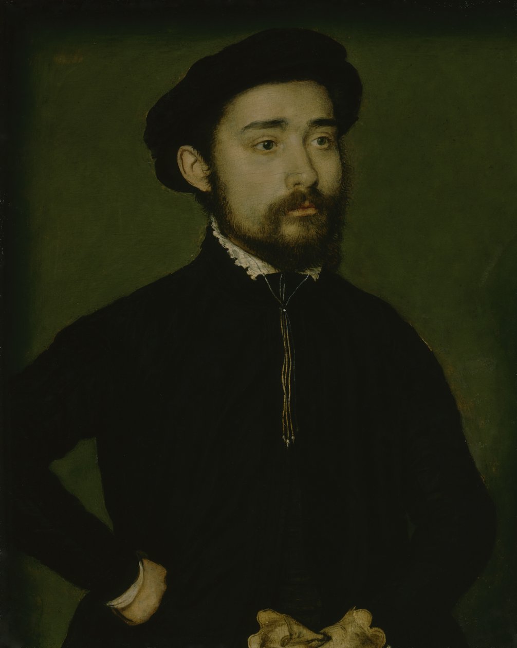 Portrait of a Man with a Glove by Corneille de Lyon