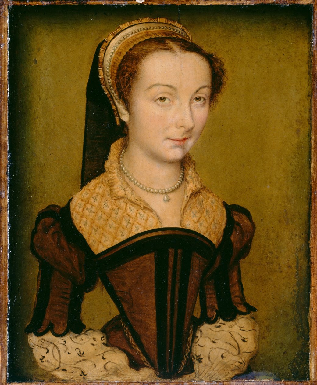 Portrait of Louise de Halluin, Dame de Cipierre, c.1555 by Corneille de Lyon