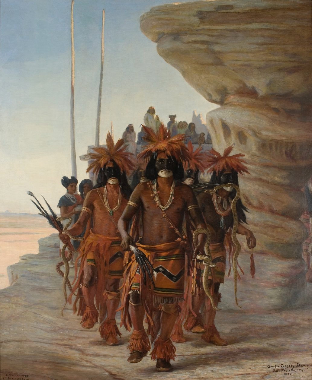 Hopi Snake Dance by Cornelia Cassady-Davis
