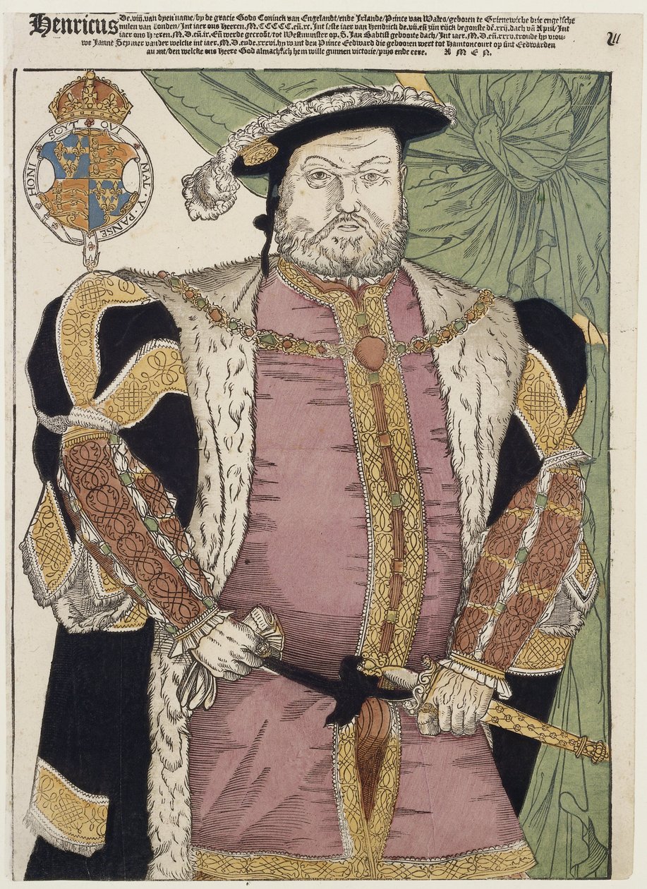 Portrait of Henry VIII of England by Cornelis Anthonisz. (manner of)