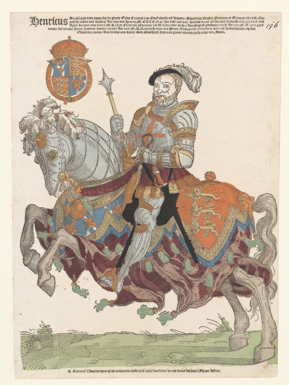 Portrait of Henry VIII of England by Cornelis Anthonisz. (manner of)