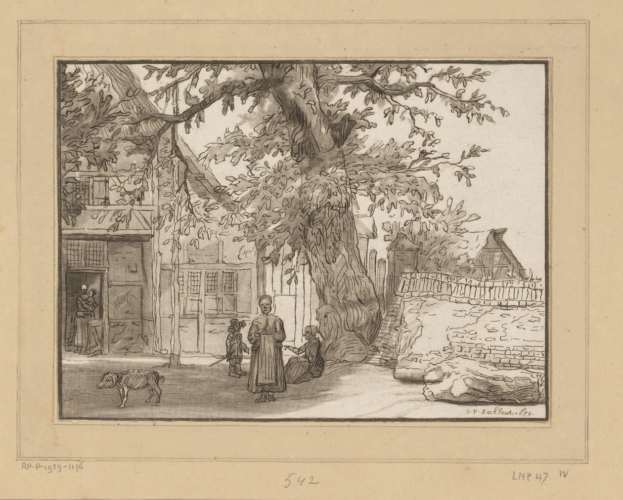 Inn at Anrath by Cornelis Ploos van Amstel