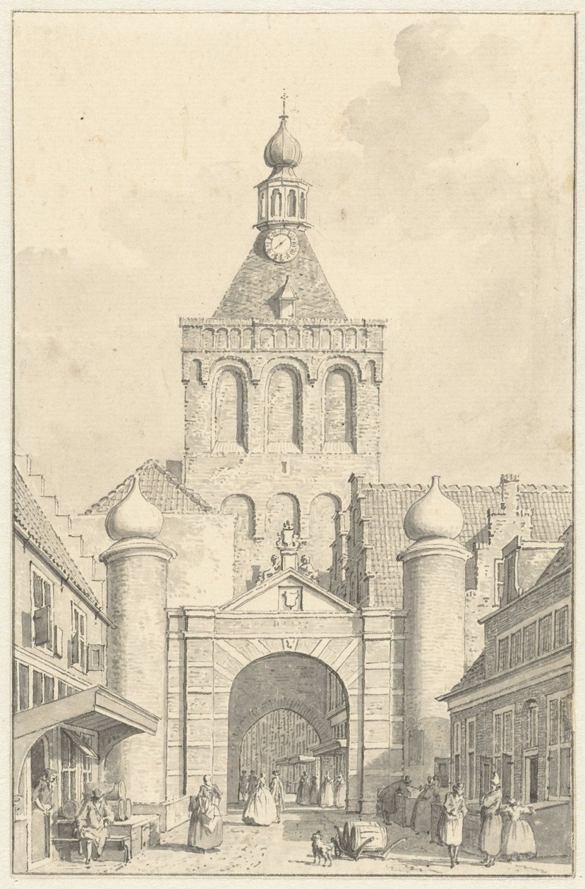 The Inner Gate at Culemborg by Cornelis Pronk