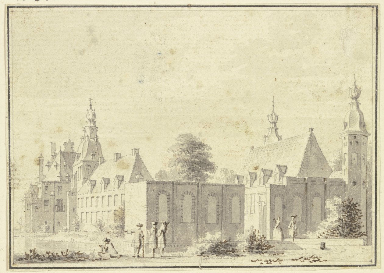 The House den Ooy from Behind by Cornelis Pronk