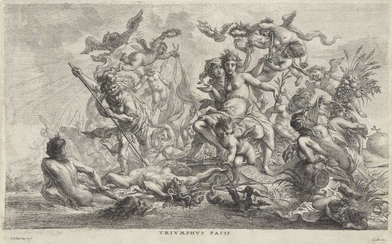 Allegory of Peace (Triumphus Pacis) by Cornelis Schut (I)