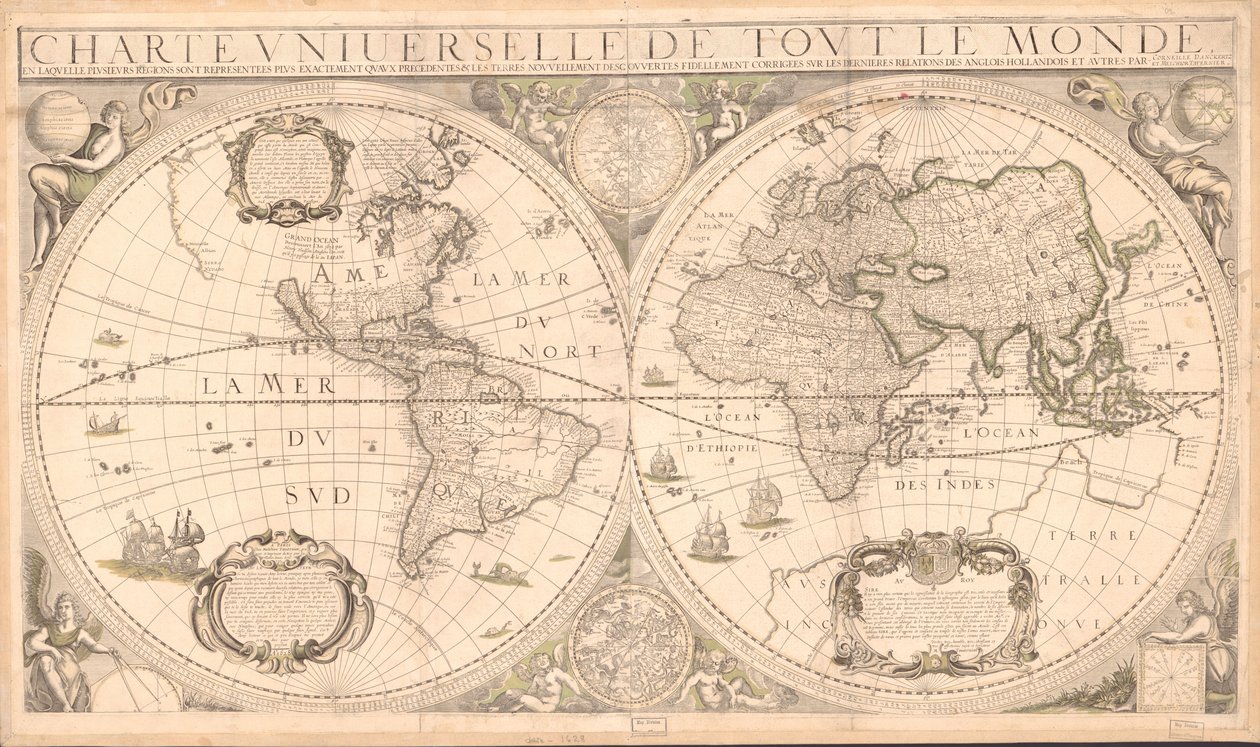 Relief Shown Pictorially by Cornelis; Tavernier Danckerts