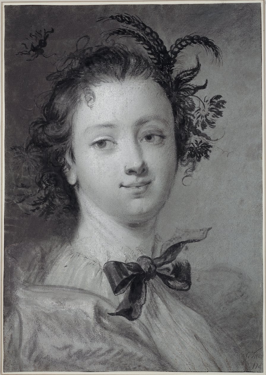Young Woman as Personification of Summer by Cornelis Troost