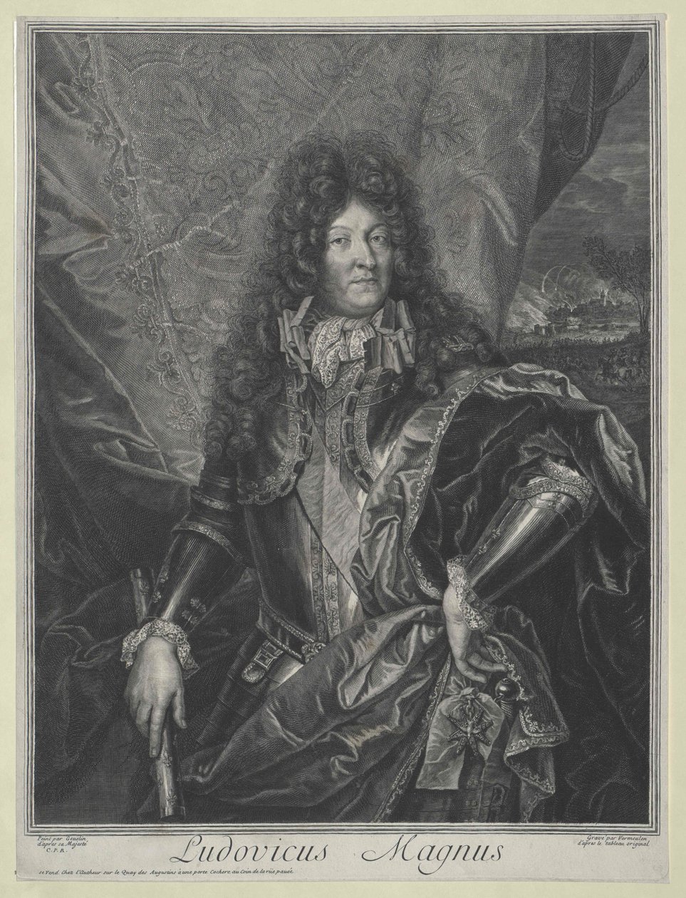 King Louis XIV of France by Cornelis Vermeulen