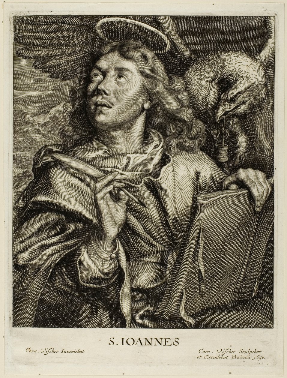 Saint John by Cornelis Visscher