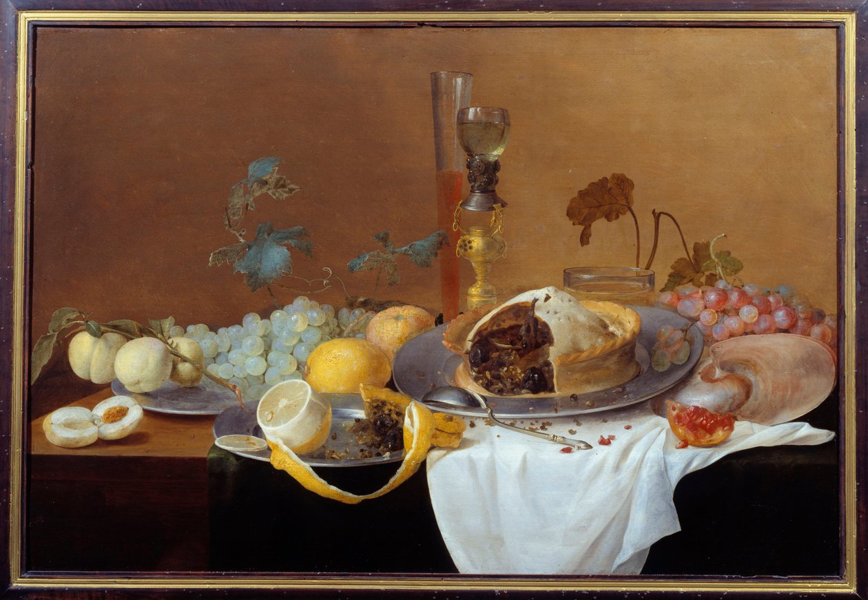 Still Life with Pate by Cornelis de Heem