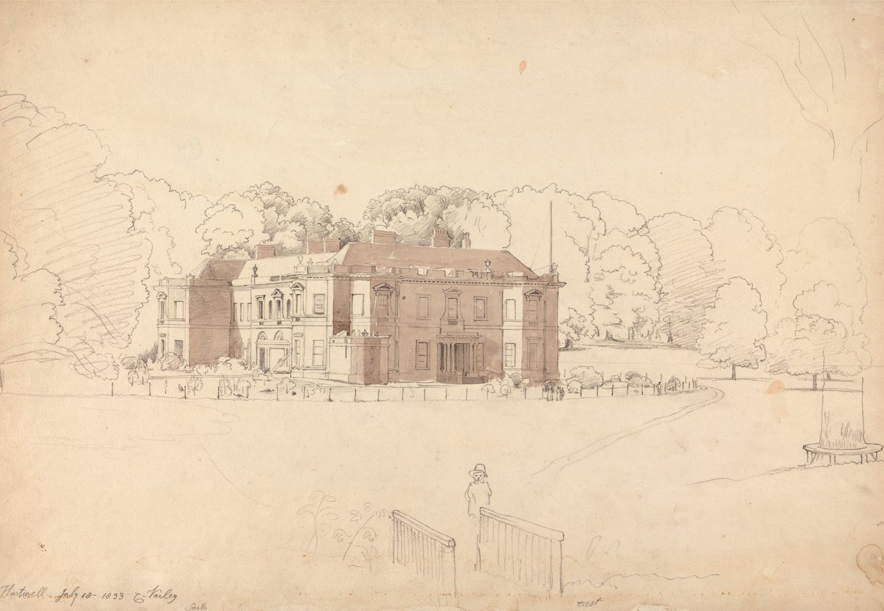 Hartwell, Buckinghamshire by Cornelius Varley