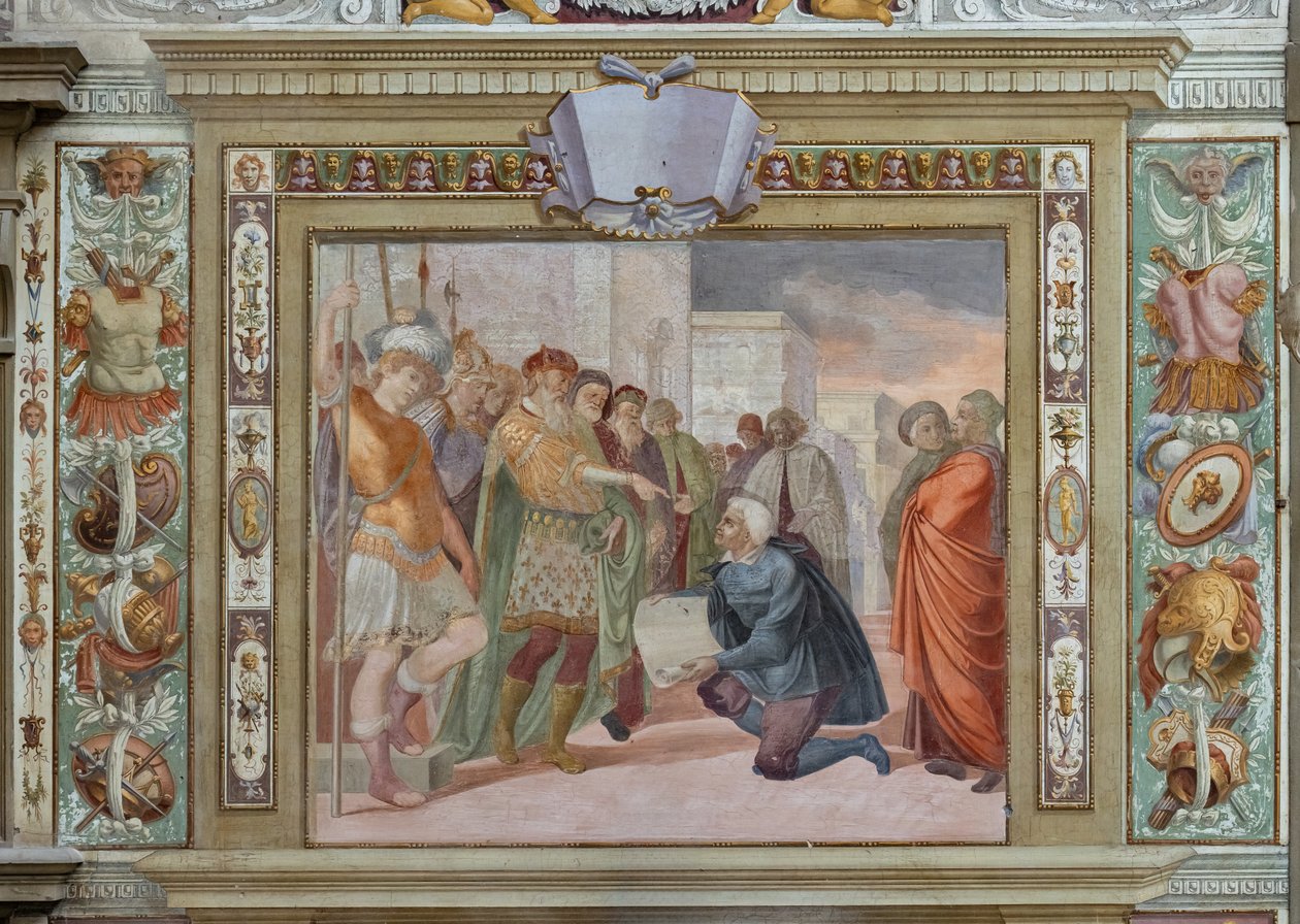 Presentation of One Project to the King by Cosimo Daddi
