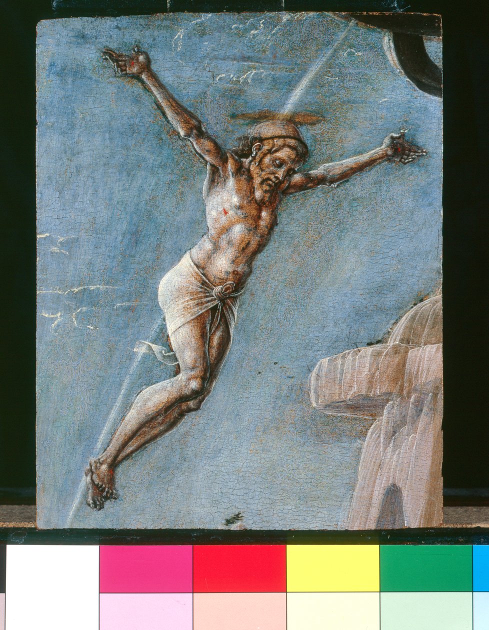 Christ Crucified by Cosimo Tura