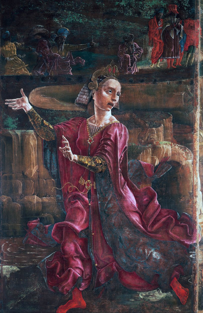 The princess (detail) by Cosimo Tura