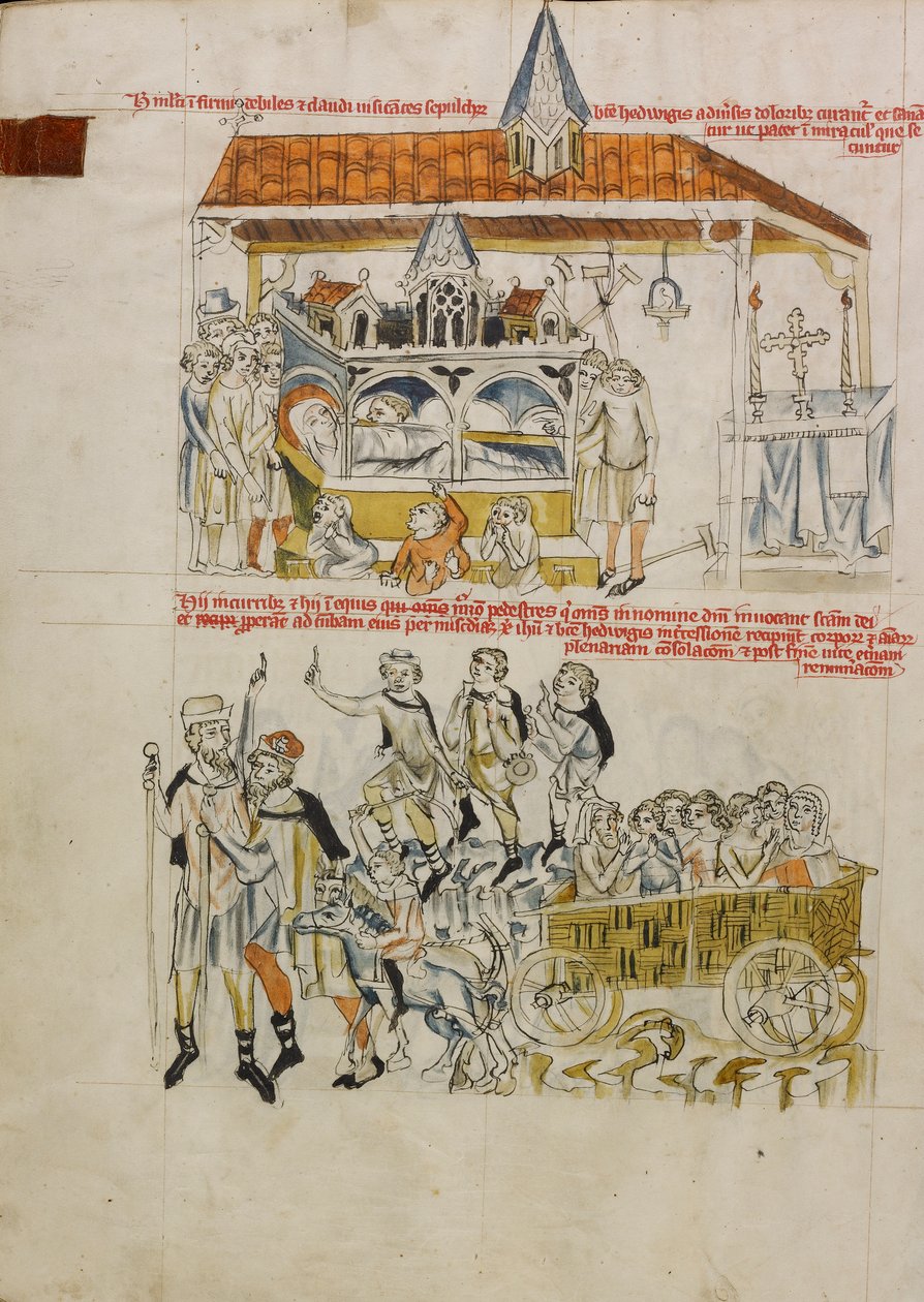 The Life of the Blessed Hedwig by Court workshop of Duke Ludwig I of Liegnitz and Brieg
