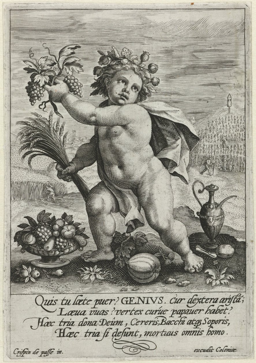Genius by Crispijn van de Passe (I)