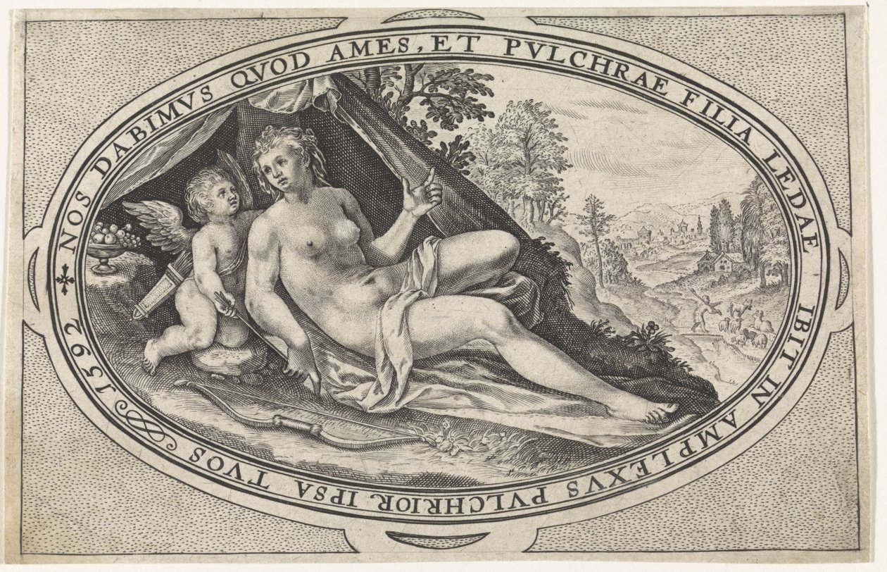 Venus by Crispijn van de Passe (I)