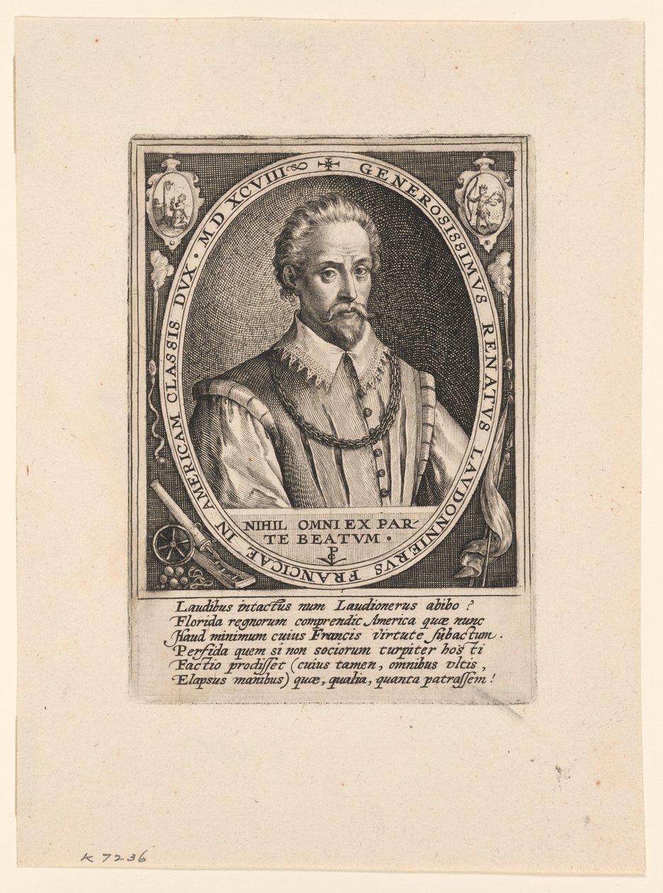 René de Laudonnière by Crispijn van de Passe I