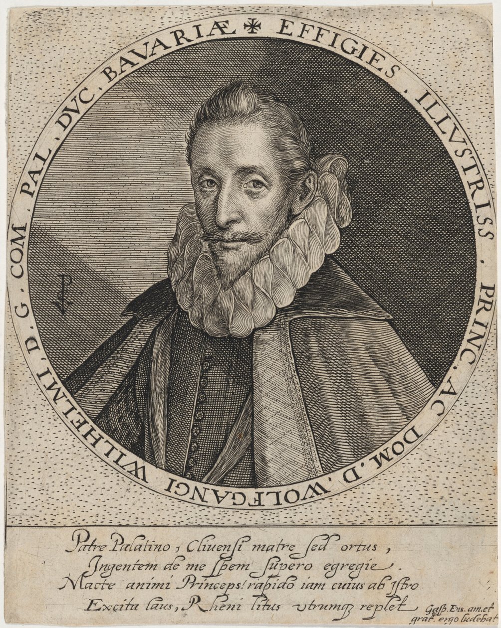 Wolfgang William, Count Palatine by Crispijn van de Passe I