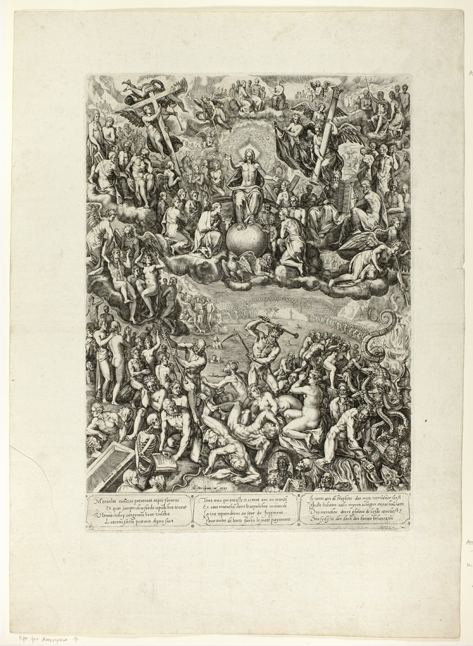 The Last Judgment by Crispin van den Broeck
