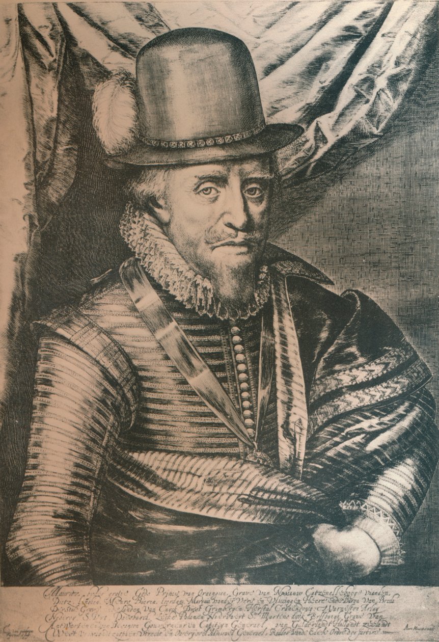 Maurice, Prince of Orange by Crispyn van de Queboren