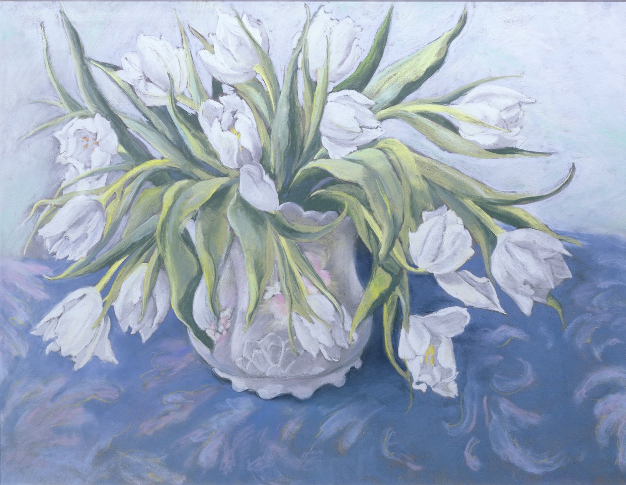 White Tulips by Cristiana Angelini