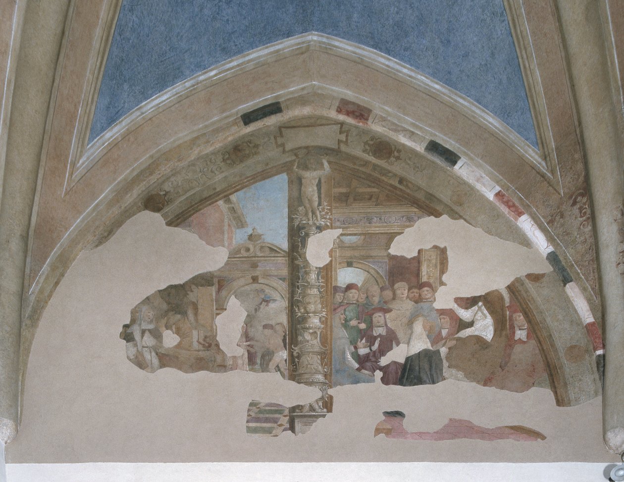 Scenes from the life of Saint Catherine, Cappella Bolla by Cristoforo de Mottis