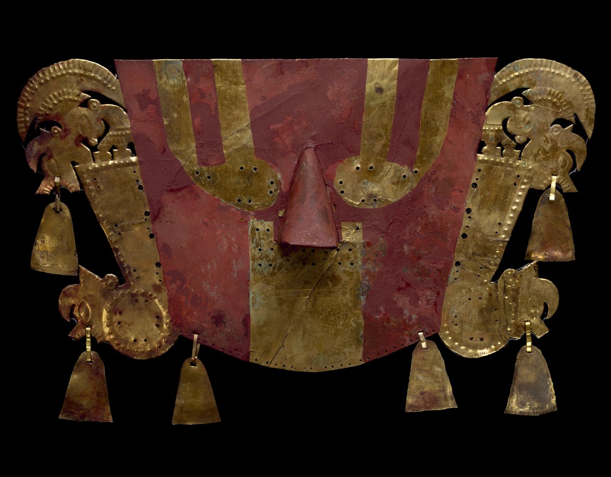 Painted Mummy Mask von Culture Chimu