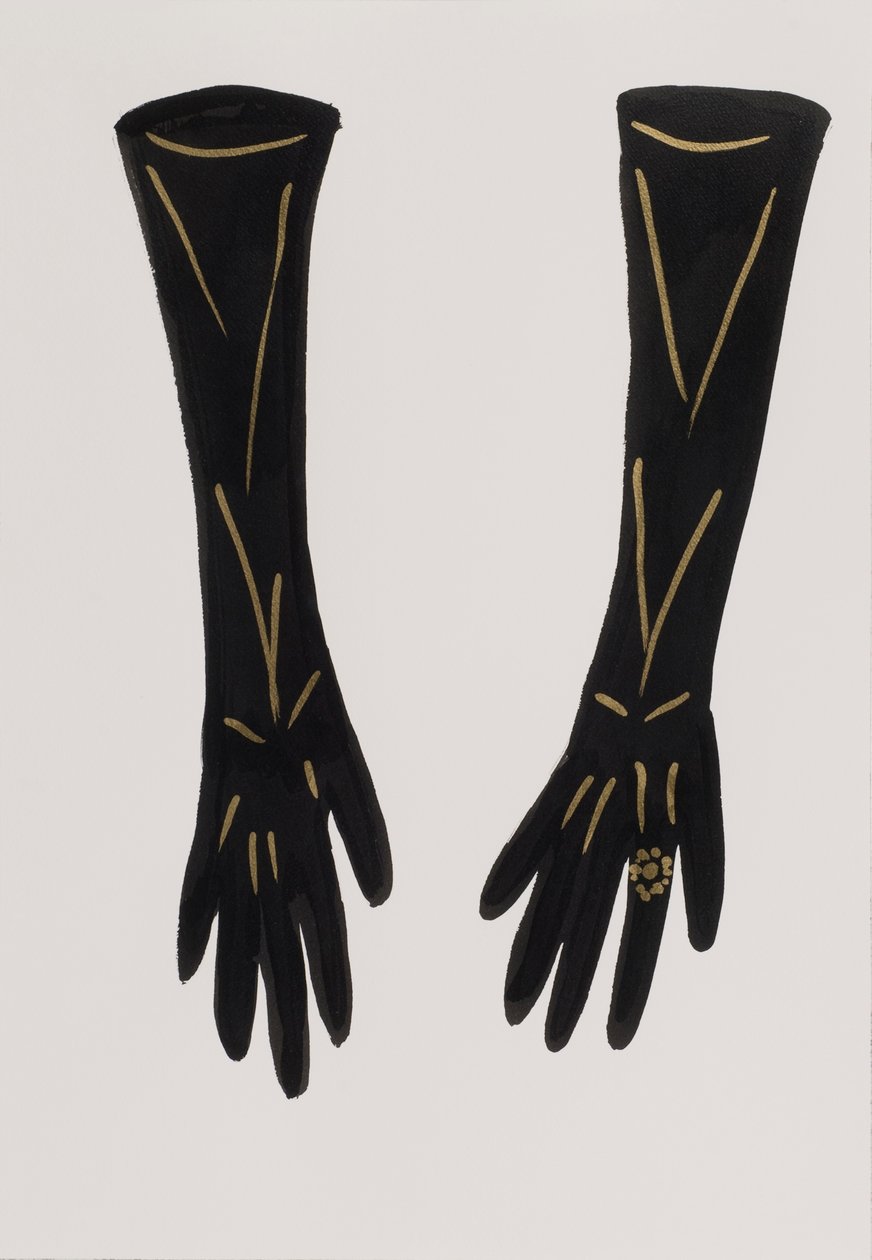 Black Gloves, 2017 by Daisy de Villeneuve