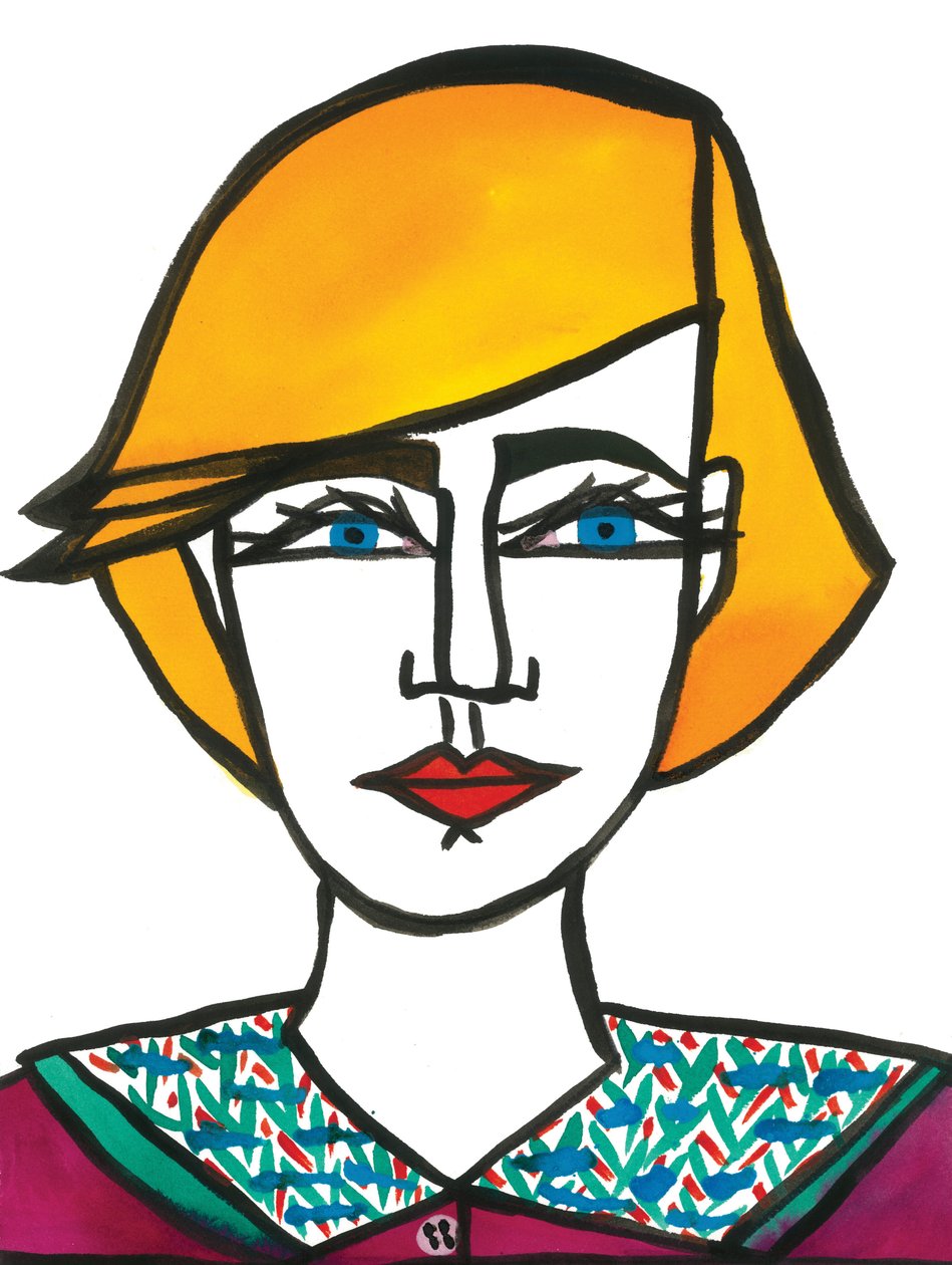 Princess Di Hair, 2024 by Daisy de Villeneuve