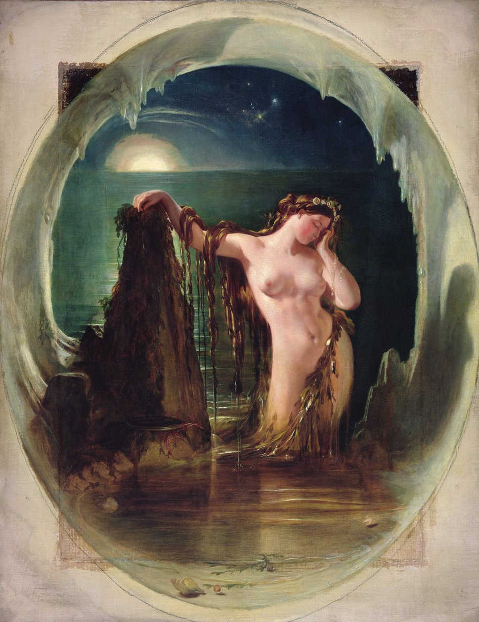The Origin of the Harp by Daniel (1806-70) Maclise