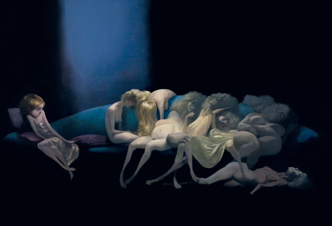 The Young Bride and the Dead Wives, from Bluebeard by Charles Perrault by Daniel Cacouault