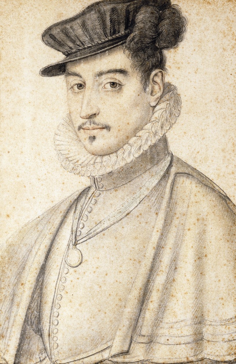 Portrait of a Man Wearing a Cap by Daniel Dumonstier