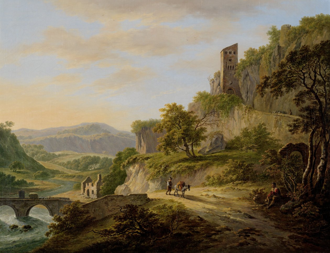 View of Civita Castellana by Daniel Dupre