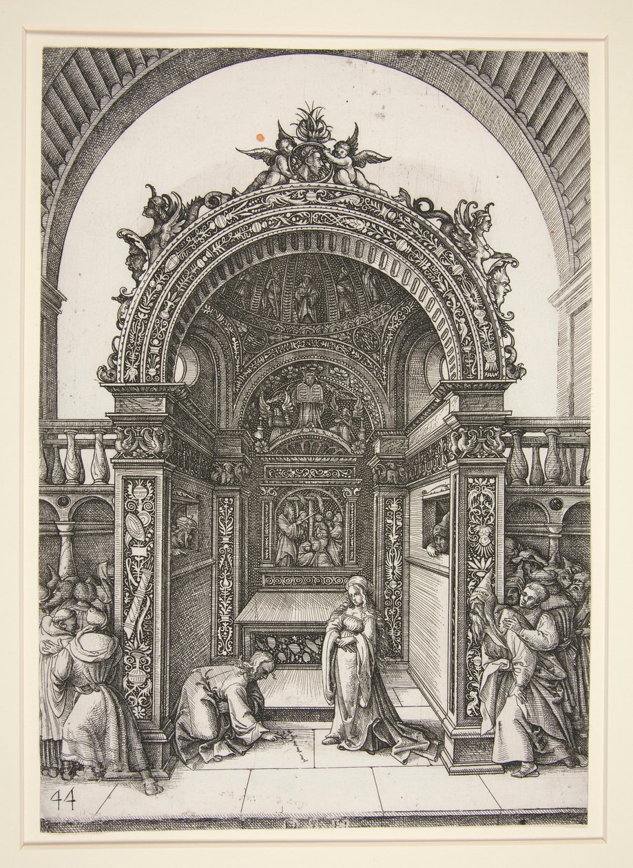 Altar Tabernacle with the Adulterous Woman by Daniel Hopfer