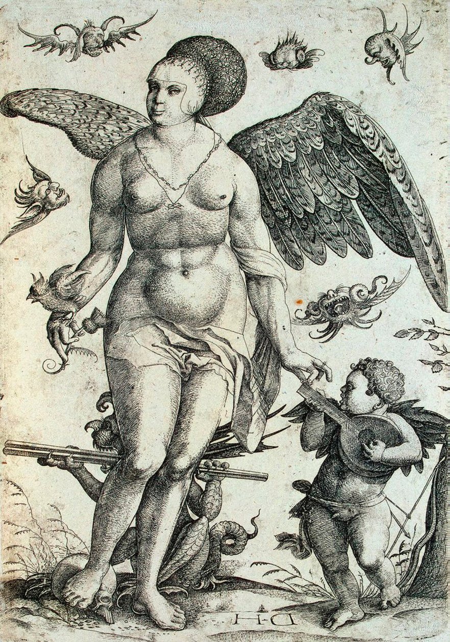 Voluptas by Daniel Hopfer the Younger