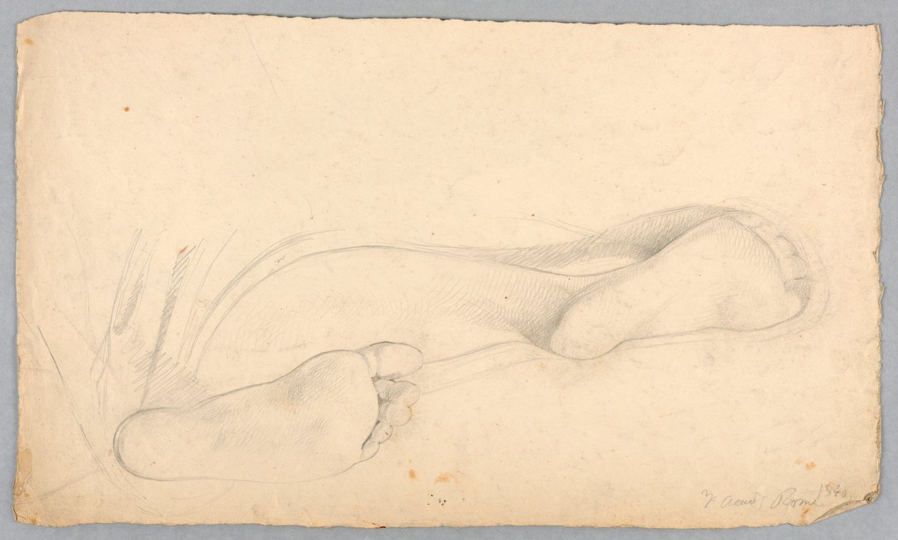 Bottom of a Pair of Feet, 1840 by Daniel Huntington